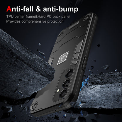 Samsung Galaxy M14 2 in 1 Shockproof, Lightweight Phone Case with TPU+PC Material, Fashionable Design, and Precise Cut-outs