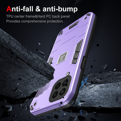 Samsung Galaxy M33 5G 2 in 1 Shockproof, Lightweight Phone Case with TPU+PC Material, Fashionable Design, and Precise Cut-outs