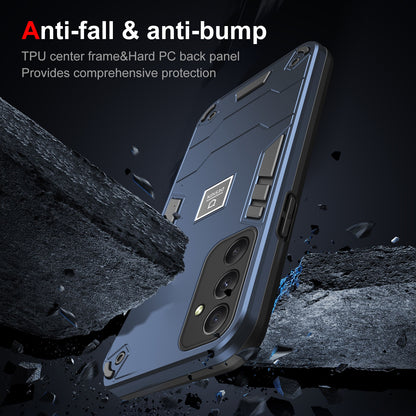 Samsung Galaxy M34 5G 2 in 1 Shockproof, Lightweight Phone Case with TPU+PC Material, Fashionable Design, and Precise Cut-outs