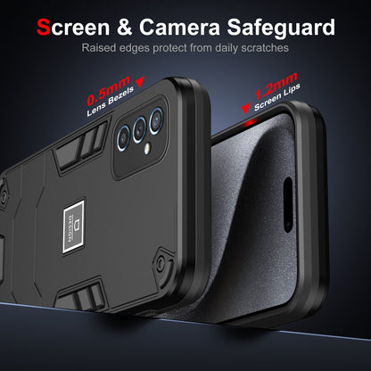 Samsung Galaxy M52 5G 2 in 1 Shockproof, Lightweight Phone Case with TPU+PC Material, Fashionable Design, and Precise Cut-outs