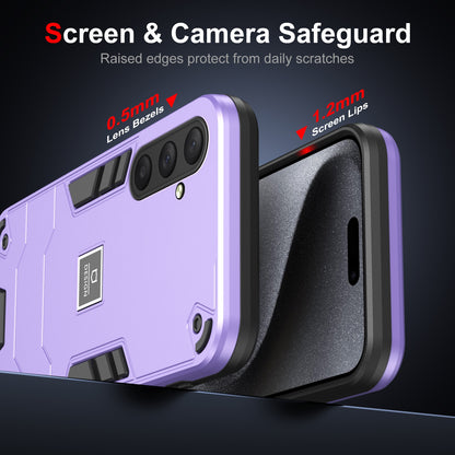 Samsung Galaxy M54 2 in 1 Shockproof, Lightweight Phone Case with TPU+PC Material, Fashionable Design, and Precise Cut-outs