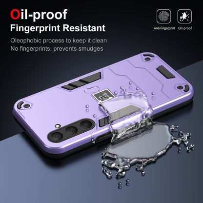 Samsung Galaxy M54 2 in 1 Shockproof, Lightweight Phone Case with TPU+PC Material, Fashionable Design, and Precise Cut-outs