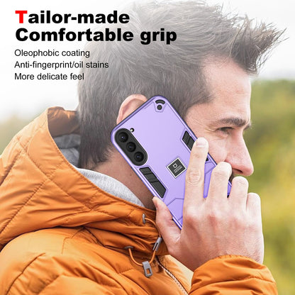 Samsung Galaxy S23 5G 2 in 1 Shockproof, Lightweight Phone Case with TPU+PC Material, Fashionable Design, and Precise Cut-outs