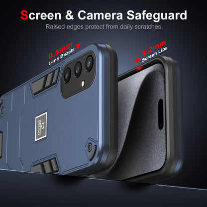 Samsung Galaxy S24 5G 2 in 1 Shockproof, Lightweight Phone Case with TPU+PC Material, Fashionable Design, and Precise Cut-outs