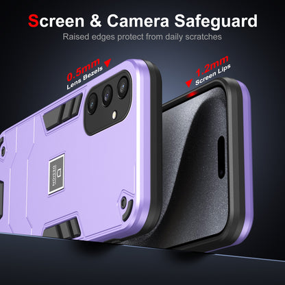 Samsung Galaxy S24 5G 2 in 1 Shockproof, Lightweight Phone Case with TPU+PC Material, Fashionable Design, and Precise Cut-outs