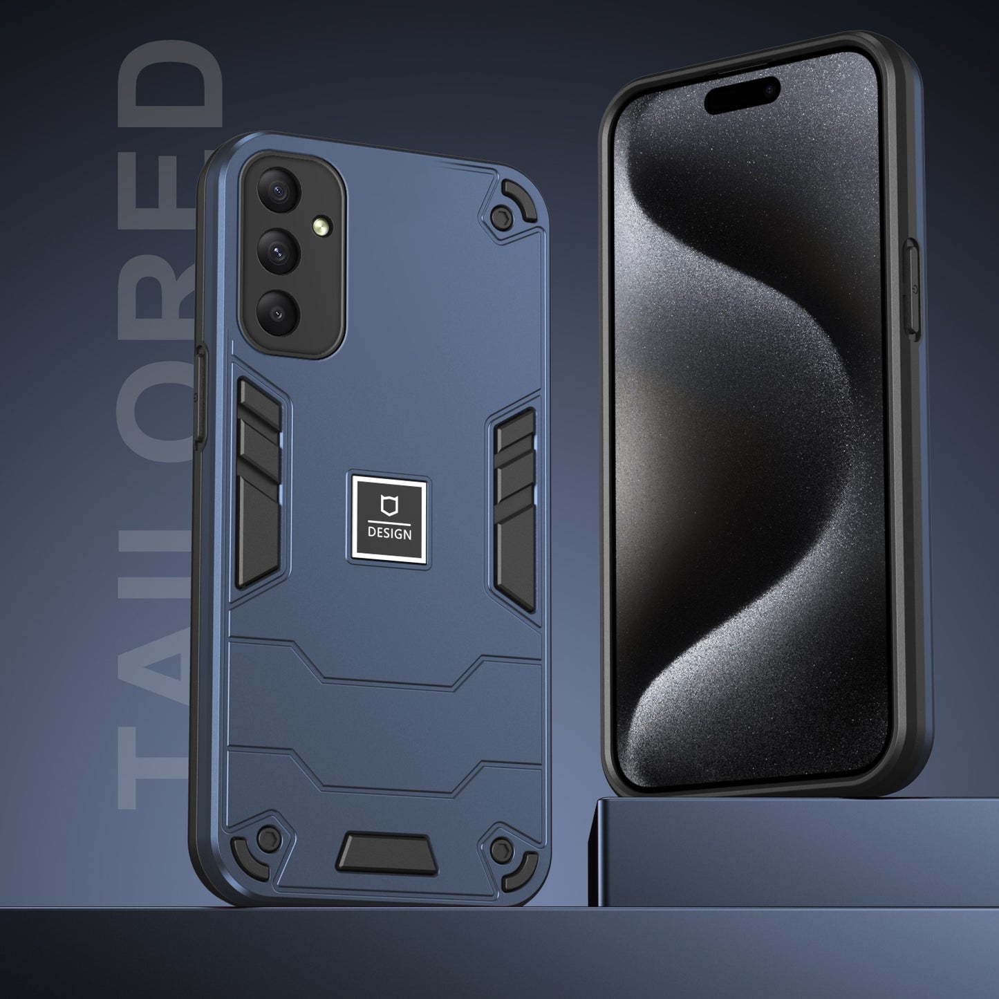 Samsung Galaxy A35 2 in 1 Shockproof, Lightweight Phone Case with TPU+PC Material, Fashionable Design, and Precise Cut-outs