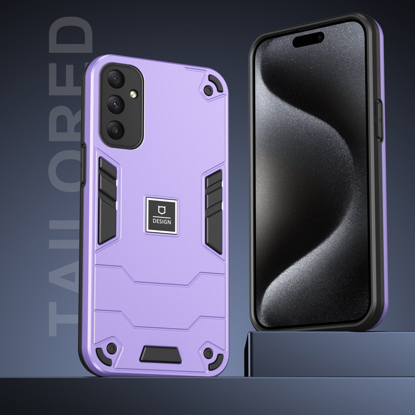 Samsung Galaxy A35 2 in 1 Shockproof, Lightweight Phone Case with TPU+PC Material, Fashionable Design, and Precise Cut-outs