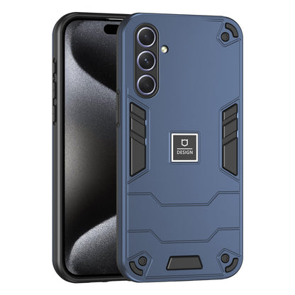 Samsung Galaxy A55 2 in 1 Shockproof, Lightweight Phone Case with TPU+PC Material, Fashionable Design, and Precise Cut-outs