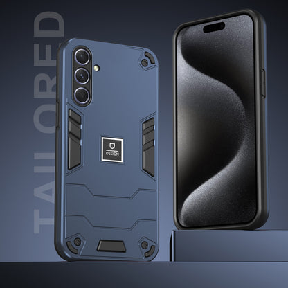 Samsung Galaxy A55 2 in 1 Shockproof, Lightweight Phone Case with TPU+PC Material, Fashionable Design, and Precise Cut-outs