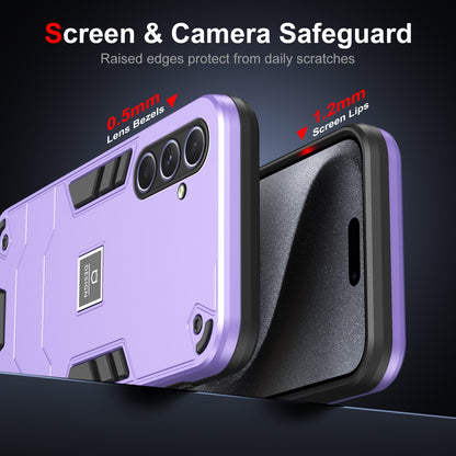 Samsung Galaxy A55 2 in 1 Shockproof, Lightweight Phone Case with TPU+PC Material, Fashionable Design, and Precise Cut-outs