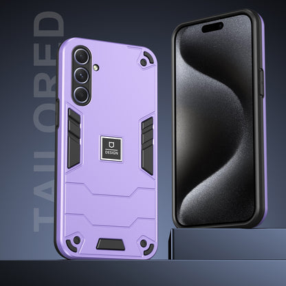 Samsung Galaxy A55 2 in 1 Shockproof, Lightweight Phone Case with TPU+PC Material, Fashionable Design, and Precise Cut-outs