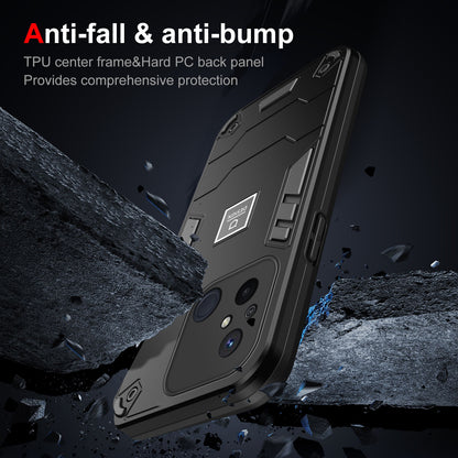 Xiaomi Redmi 12C 2 in 1 Shockproof, Lightweight Phone Case with TPU+PC Material, Fashionable Design, and Precise Cut-outs
