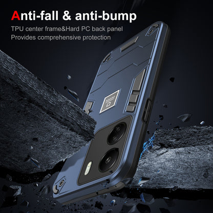 Xiaomi Redmi 13C 2 in 1 Shockproof, Lightweight Phone Case with TPU+PC Material, Fashionable Design, and Precise Cut-outs