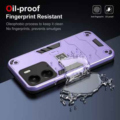 Xiaomi Redmi 13C 2 in 1 Shockproof, Lightweight Phone Case with TPU+PC Material, Fashionable Design, and Precise Cut-outs