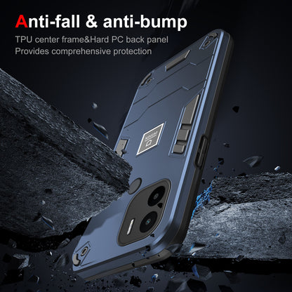 Xiaomi Redmi A1 Plus 2 in 1 Shockproof, Lightweight Phone Case with TPU+PC Material, Fashionable Design, and Precise Cut-outs