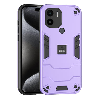 Xiaomi Redmi A1 Plus 2 in 1 Shockproof, Lightweight Phone Case with TPU+PC Material, Fashionable Design, and Precise Cut-outs