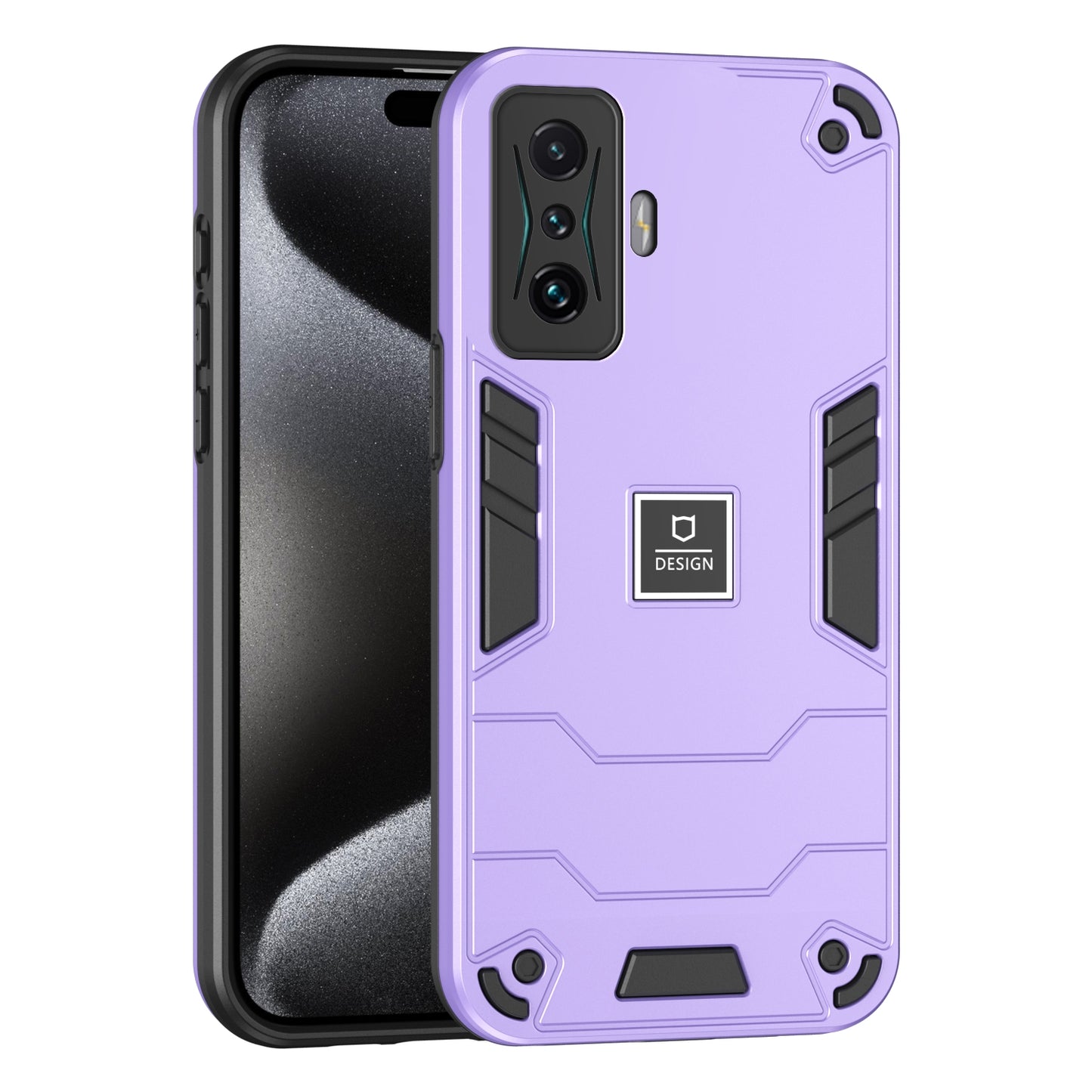 Xiaomi Redmi K50 Gaming 2 in 1 Shockproof, Lightweight Phone Case with TPU+PC Material, Fashionable Design, and Precise Cut-outs