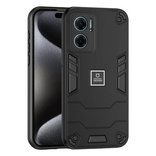 Xiaomi Redmi Note 11E 2 in 1 Shockproof, Lightweight Phone Case with TPU+PC Material, Fashionable Design, and Precise Cut-outs