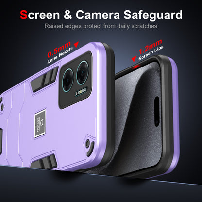 Xiaomi Redmi Note 11E 2 in 1 Shockproof, Lightweight Phone Case with TPU+PC Material, Fashionable Design, and Precise Cut-outs