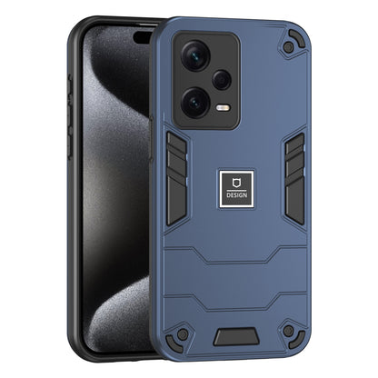 Xiaomi Redmi Note 12 Pro+ Global 2 in 1 Shockproof, Lightweight Phone Case with TPU+PC Material, Fashionable Design, and Precise Cut-outs