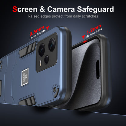 Xiaomi Redmi Note 12 Pro+ Global 2 in 1 Shockproof, Lightweight Phone Case with TPU+PC Material, Fashionable Design, and Precise Cut-outs