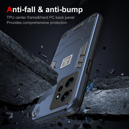 Xiaomi Redmi Note 12 4G Global 2 in 1 Shockproof, Lightweight Phone Case with TPU+PC Material, Fashionable Design, and Precise Cut-outs