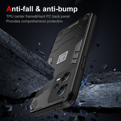 Xiaomi Redmi Note 12 5G Global 2 in 1 Shockproof, Lightweight Phone Case with TPU+PC Material, Fashionable Design, and Precise Cut-outs