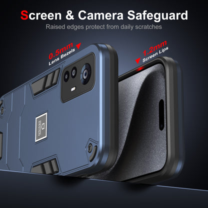 Xiaomi 12T 2 in 1 Shockproof, Lightweight Phone Case with TPU+PC Material, Fashionable Design, and Precise Cut-outs
