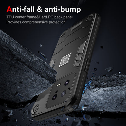 Xiaomi 13 2 in 1 Shockproof, Lightweight Phone Case with TPU+PC Material, Fashionable Design, and Precise Cut-outs
