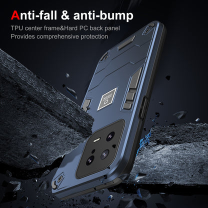 Xiaomi 13 2 in 1 Shockproof, Lightweight Phone Case with TPU+PC Material, Fashionable Design, and Precise Cut-outs
