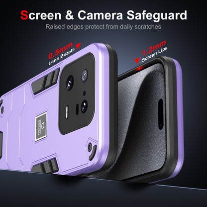Xiaomi 13 Pro 2 in 1 Shockproof, Lightweight Phone Case with TPU+PC Material, Fashionable Design, and Precise Cut-outs
