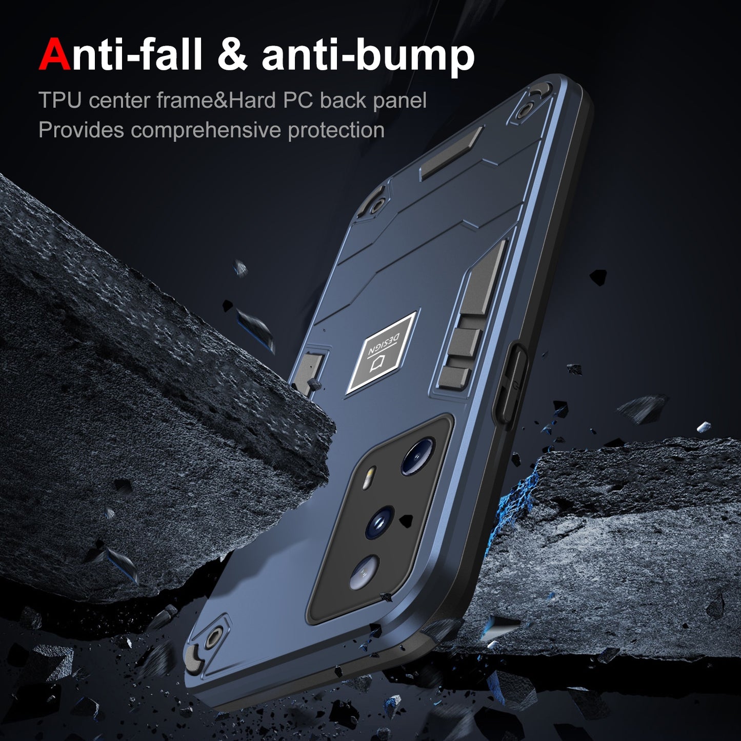 Xiaomi 13 Lite 2 in 1 Shockproof, Lightweight Phone Case with TPU+PC Material, Fashionable Design, and Precise Cut-outs