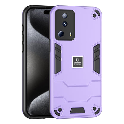 Xiaomi 13 Lite 2 in 1 Shockproof, Lightweight Phone Case with TPU+PC Material, Fashionable Design, and Precise Cut-outs