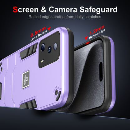 Xiaomi 13 Lite 2 in 1 Shockproof, Lightweight Phone Case with TPU+PC Material, Fashionable Design, and Precise Cut-outs
