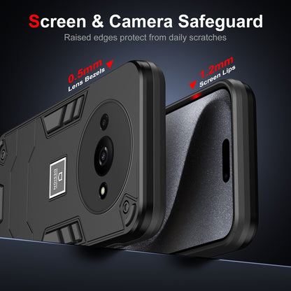 Xiaomi Redmi A3 2 in 1 Shockproof, Lightweight Phone Case with TPU+PC Material, Fashionable Design, and Precise Cut-outs