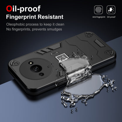 Xiaomi Redmi A3 2 in 1 Shockproof, Lightweight Phone Case with TPU+PC Material, Fashionable Design, and Precise Cut-outs