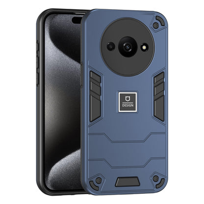 Xiaomi Redmi A3 2 in 1 Shockproof, Lightweight Phone Case with TPU+PC Material, Fashionable Design, and Precise Cut-outs