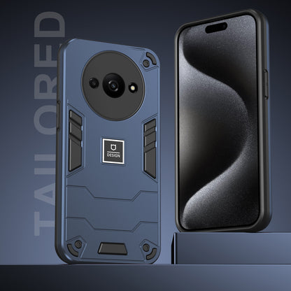 Xiaomi Redmi A3 2 in 1 Shockproof, Lightweight Phone Case with TPU+PC Material, Fashionable Design, and Precise Cut-outs