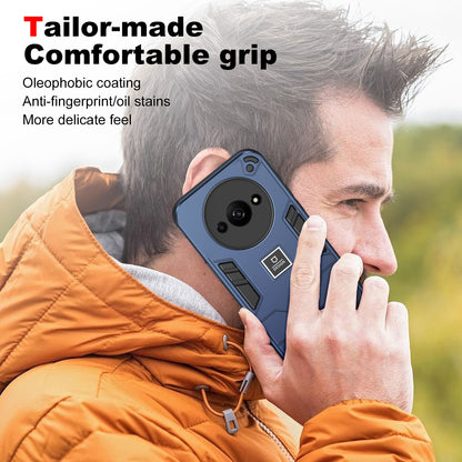 Xiaomi Redmi A3 2 in 1 Shockproof, Lightweight Phone Case with TPU+PC Material, Fashionable Design, and Precise Cut-outs