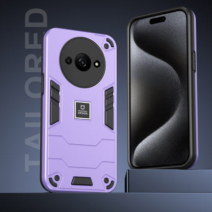 Xiaomi Redmi A3 2 in 1 Shockproof, Lightweight Phone Case with TPU+PC Material, Fashionable Design, and Precise Cut-outs