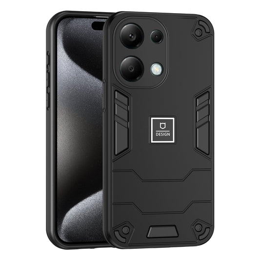Xiaomi Redmi Note 13 Pro 4G Global 2 in 1 Shockproof, Lightweight Phone Case with TPU+PC Material, Fashionable Design, and Precise Cut-outs