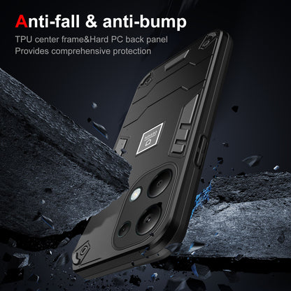 Xiaomi Redmi Note 13 Pro 4G Global 2 in 1 Shockproof, Lightweight Phone Case with TPU+PC Material, Fashionable Design, and Precise Cut-outs