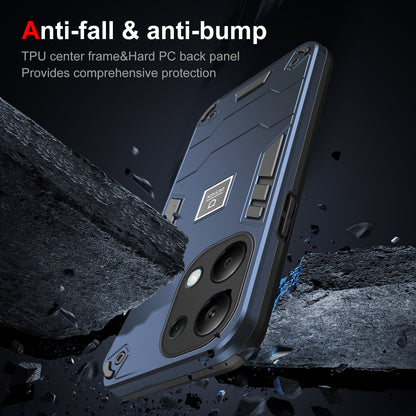 Xiaomi Redmi Note 13 Pro 4G Global 2 in 1 Shockproof, Lightweight Phone Case with TPU+PC Material, Fashionable Design, and Precise Cut-outs