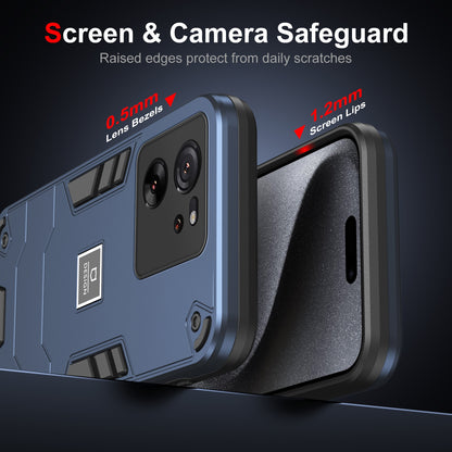Xiaomi 13T 2 in 1 Shockproof, Lightweight Phone Case with TPU+PC Material, Fashionable Design, and Precise Cut-outs