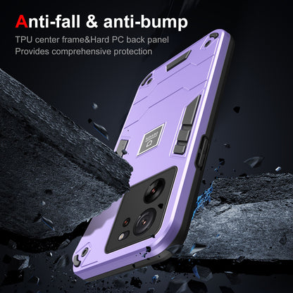 Xiaomi 13T 2 in 1 Shockproof, Lightweight Phone Case with TPU+PC Material, Fashionable Design, and Precise Cut-outs