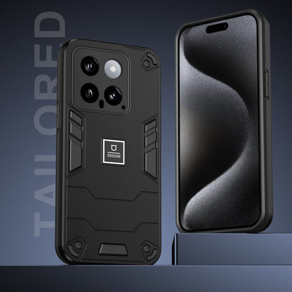 Xiaomi 14 2 in 1 Shockproof, Lightweight Phone Case with TPU+PC Material, Fashionable Design, and Precise Cut-outs