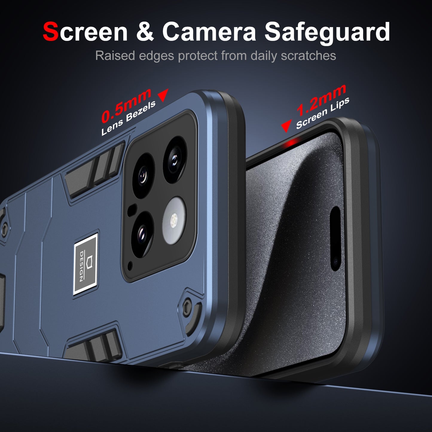 Xiaomi 14 2 in 1 Shockproof, Lightweight Phone Case with TPU+PC Material, Fashionable Design, and Precise Cut-outs