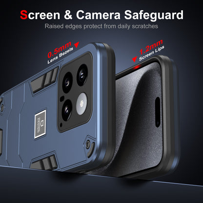 Xiaomi 14 2 in 1 Shockproof, Lightweight Phone Case with TPU+PC Material, Fashionable Design, and Precise Cut-outs