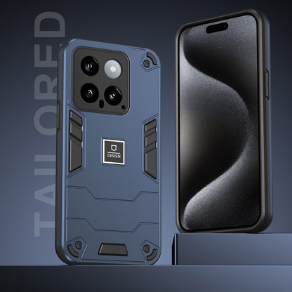 Xiaomi 14 2 in 1 Shockproof, Lightweight Phone Case with TPU+PC Material, Fashionable Design, and Precise Cut-outs