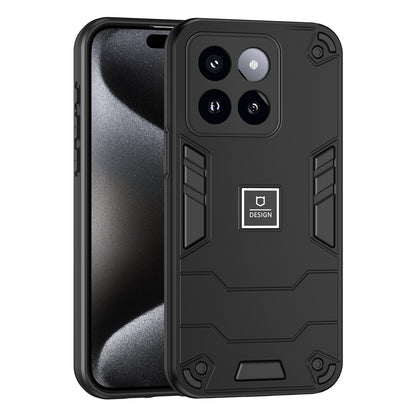 Xiaomi 14 Pro 2 in 1 Shockproof, Lightweight Phone Case with TPU+PC Material, Fashionable Design, and Precise Cut-outs